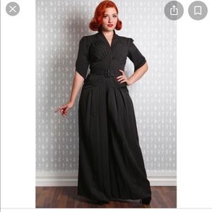 Miss Candyfloss, vintage inspired jumpsuit.